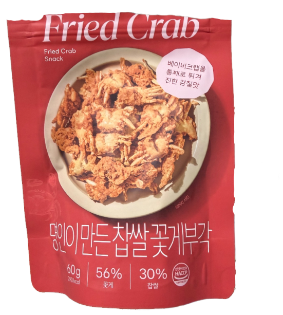 명인이 만든 찹쌀 꽃게부각 대표사진